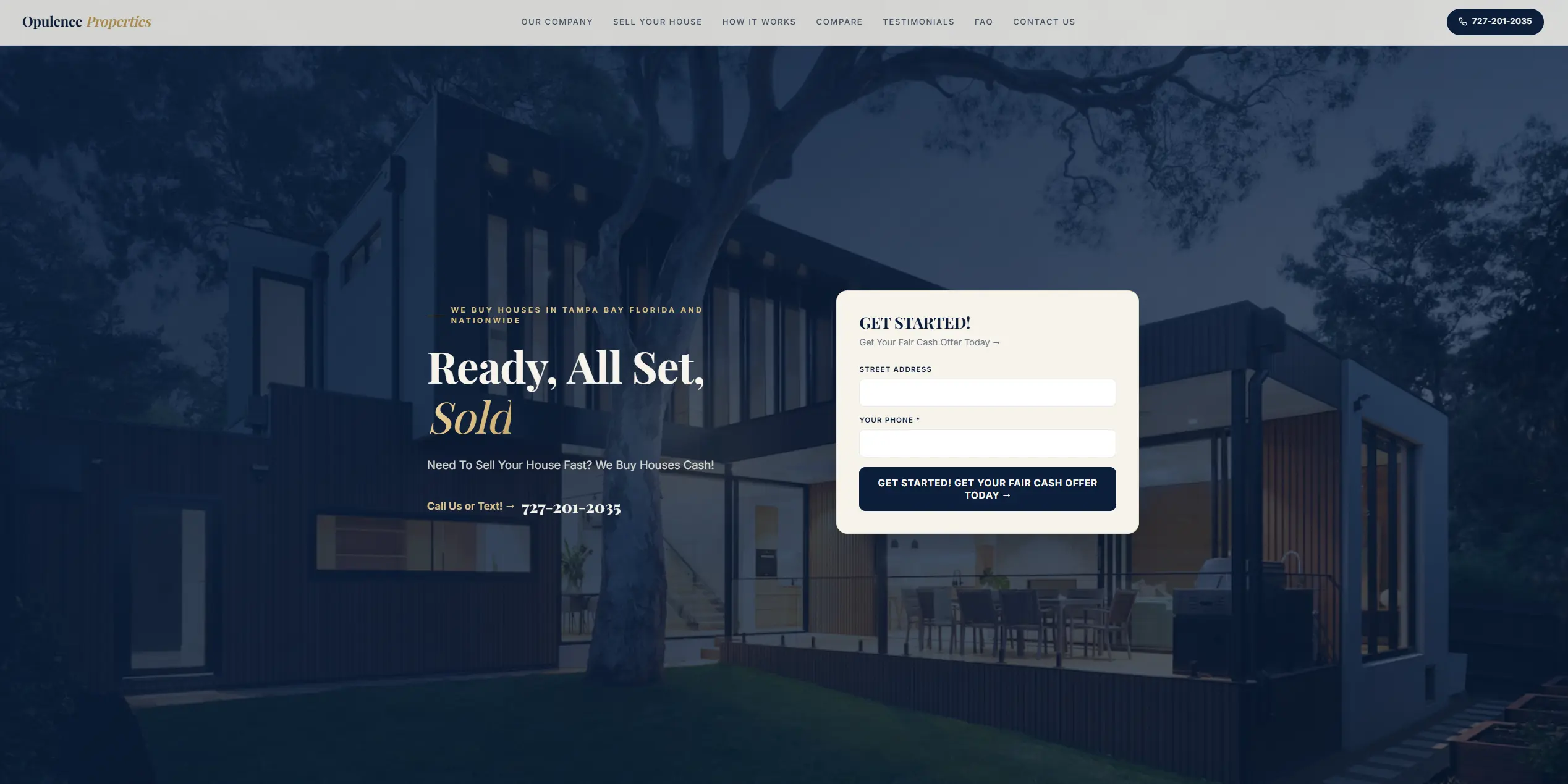 Opulence website